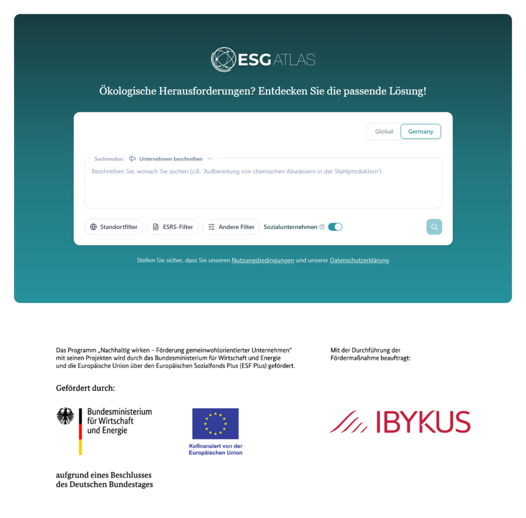 ESRS-Lösungsfinder